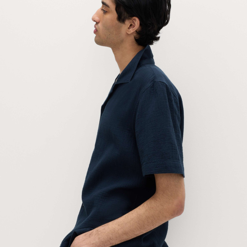 Pure Cotton Textured Shirt
