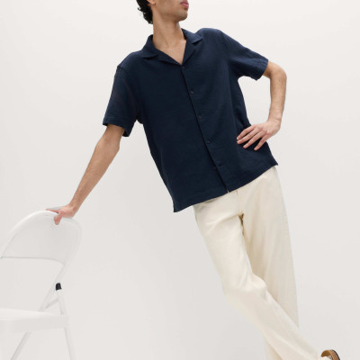 Pure Cotton Textured Shirt