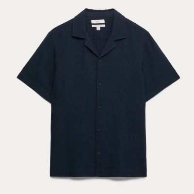 Pure Cotton Textured Shirt