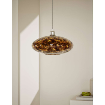 Glass Tortoise Shell Easy Fit Shade