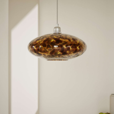 Glass Tortoise Shell Easy Fit Shade