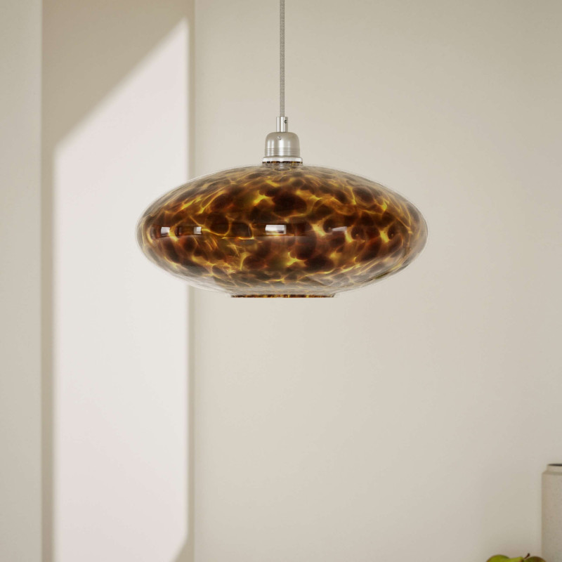 Glass Tortoise Shell Easy Fit Shade