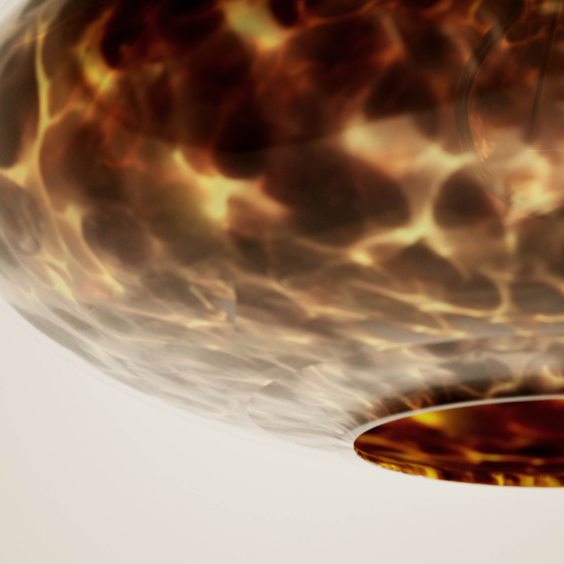Glass Tortoise Shell Easy Fit Shade
