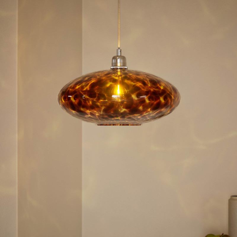 Glass Tortoise Shell Easy Fit Shade
