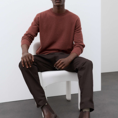 Pure Cashmere Crew Neck Jumper
