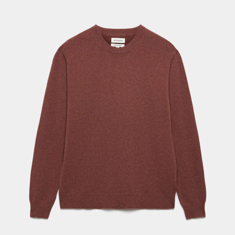 Pure Cashmere Crew Neck Jumper