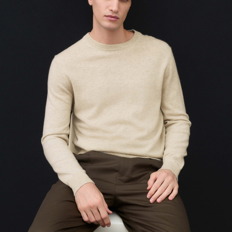 Pure Cashmere Crew Neck Jumper