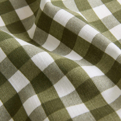 Pure Cotton Gingham Reversible Bedding Set