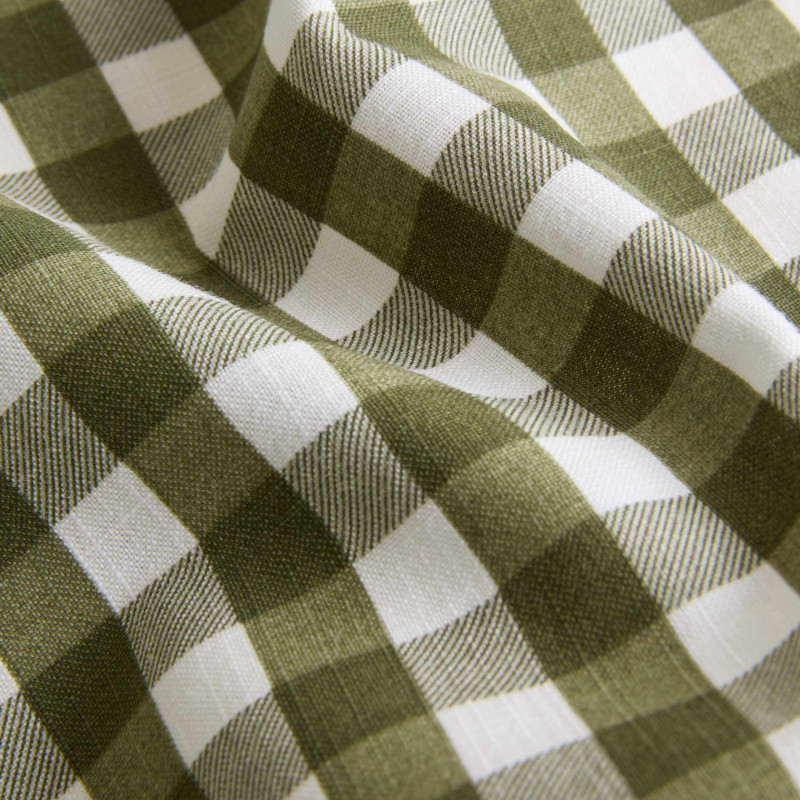 Pure Cotton Gingham Reversible Bedding Set