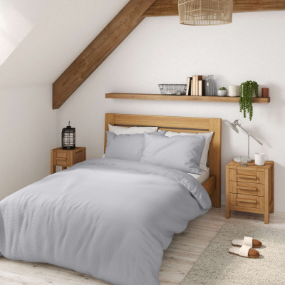Pure Cotton Waffle Bedding Set