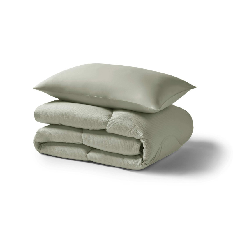 Seersucker 10.5 Tog Coverless Duvet Set