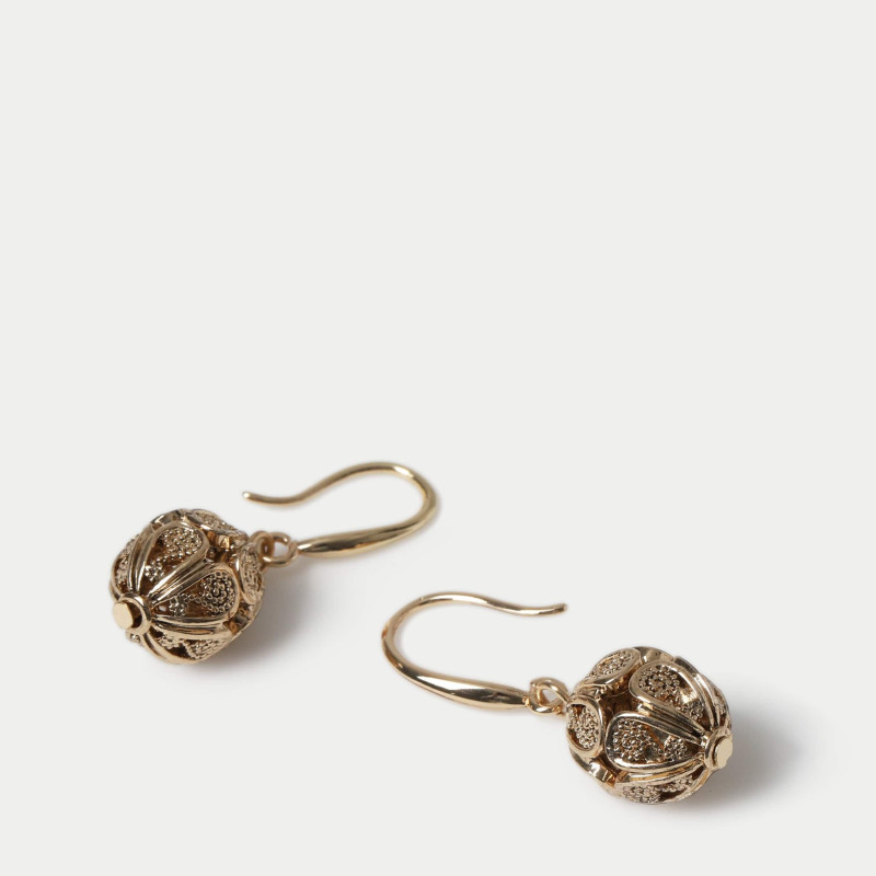M&S Filigree Fishhook Earrings