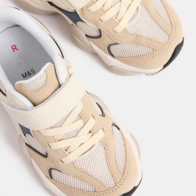 Kids' Chunky Freshfeet™ Riptape Trainers (4 Small - 3 Large)