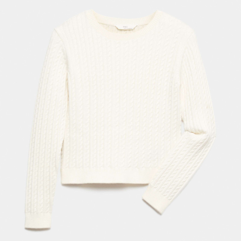 Cable Knit Jumper (6-16 Yrs)