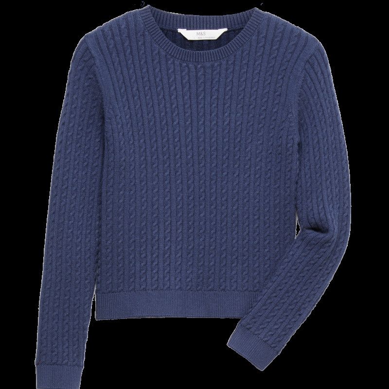 Cable Knit Jumper (6-16 Yrs)