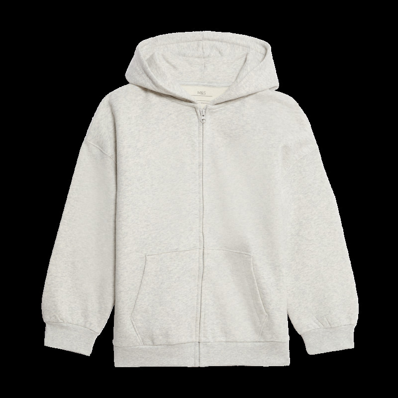 Cotton Rich Zip Hoodie (6-16 Yrs)
