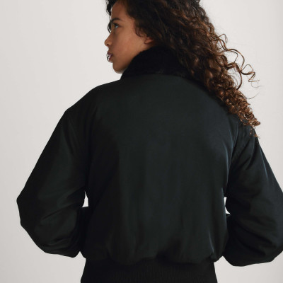 Stormwear™ Faux Fur Collared Bomber Jacket (6-16 Yrs)