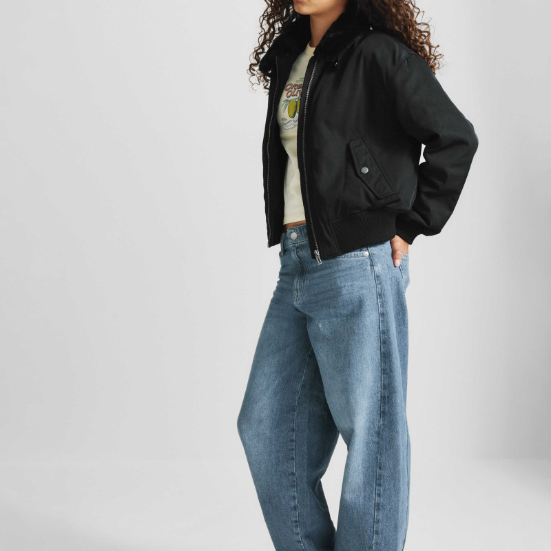 Stormwear™ Faux Fur Collared Bomber Jacket (6-16 Yrs)