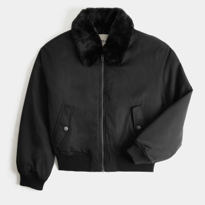 Stormwear™ Faux Fur Collared Bomber Jacket (6-16 Yrs)