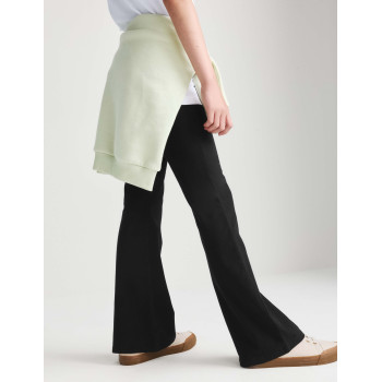 2 Pack Cotton Rich Flared Leggings (6-16 Yrs)
