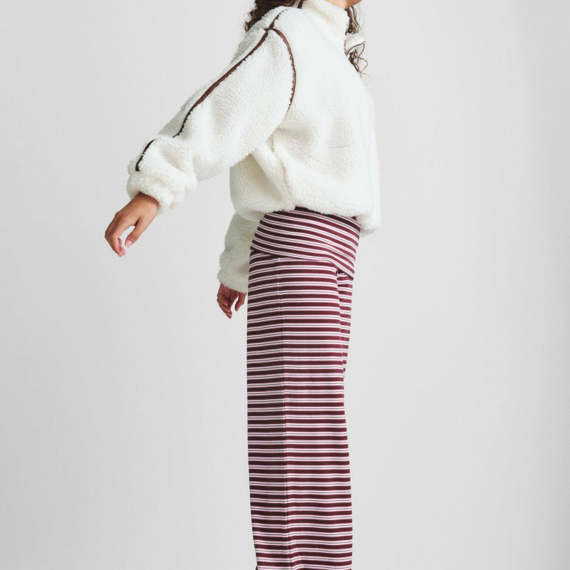 Quarter Zip Borg Fleece Sweatshirt (6-16 Yrs)