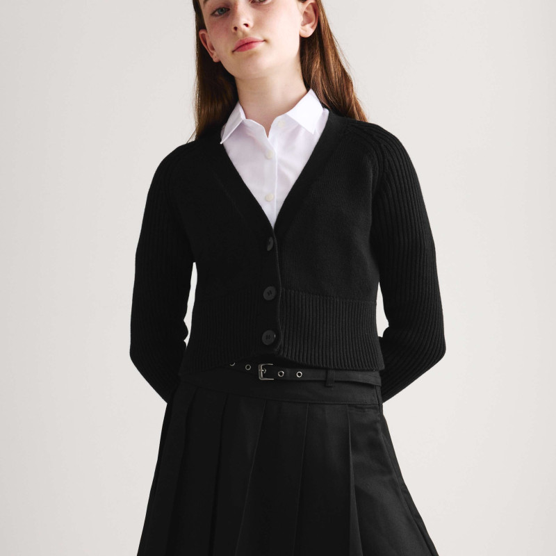 Pure Cotton V-Neck StayNew™ School Cardigan