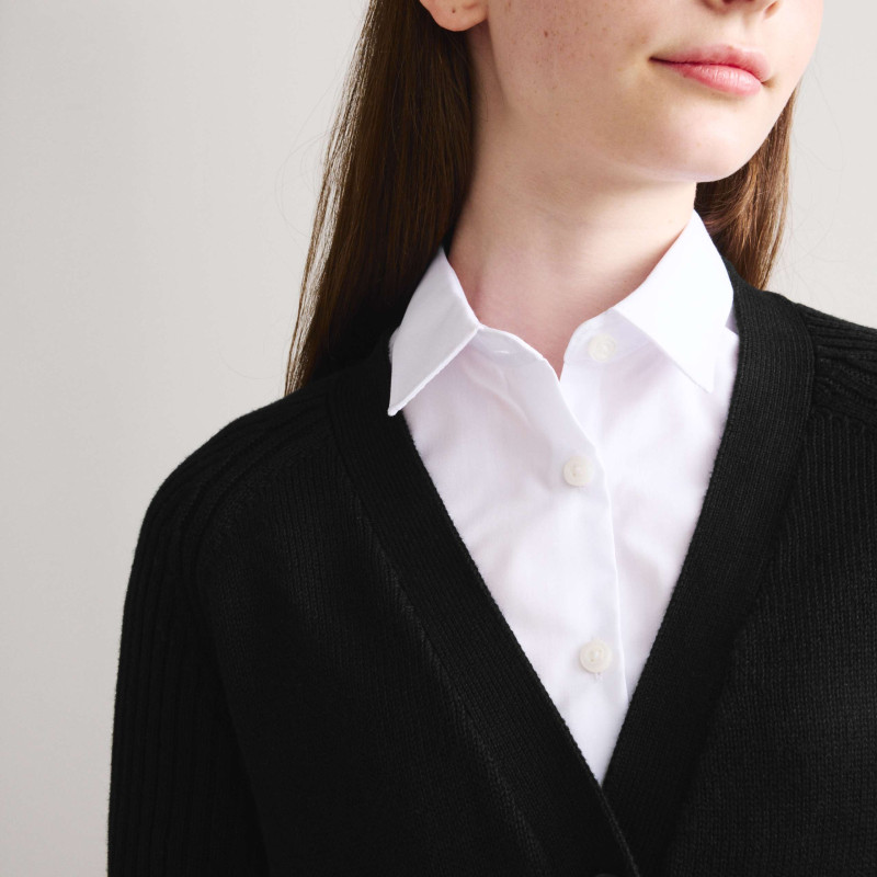 Pure Cotton V-Neck StayNew™ School Cardigan