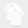 2 Pack Girls' Non-Iron School Shirts (2-18 Yrs)