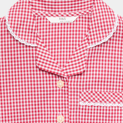 2 Pack Cotton Rich Gingham Dresses (2-14 Yrs)
