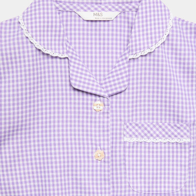 2 Pack Cotton Rich Gingham Dresses (2-14 Yrs)