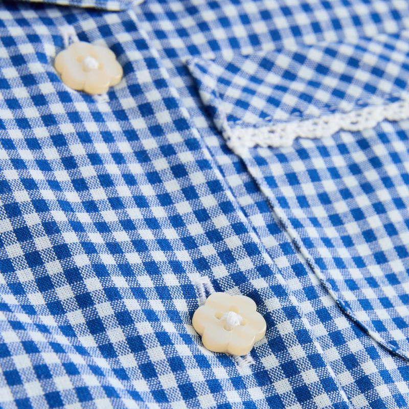 2 Pack Cotton Rich Gingham Dresses (2-14 Yrs)