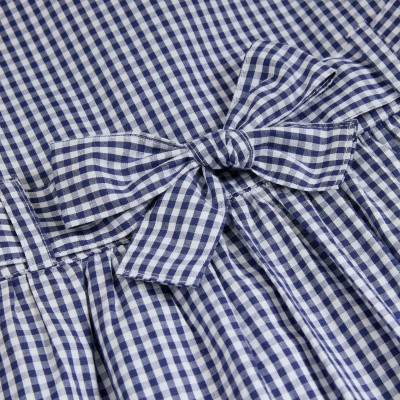 Pure Cotton Gingham School Dress (2-14 Yrs)