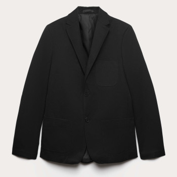 Senior Boys' Pure Cotton Regular Fit School Blazer (9-18 Yrs)