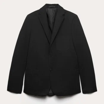 Senior Boys' Pure Cotton Regular Fit School Blazer (9-18 Yrs)