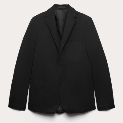 Senior Boys' Pure Cotton Regular Fit School Blazer (9-18 Yrs)