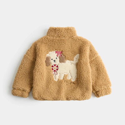 Dog Show Graphic Borg Jacket (2-8 Yrs)