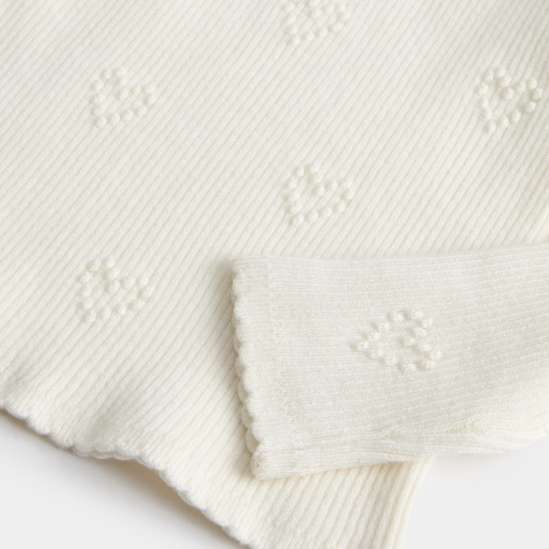 Heart Textured Knitted Top (2-10 Years)