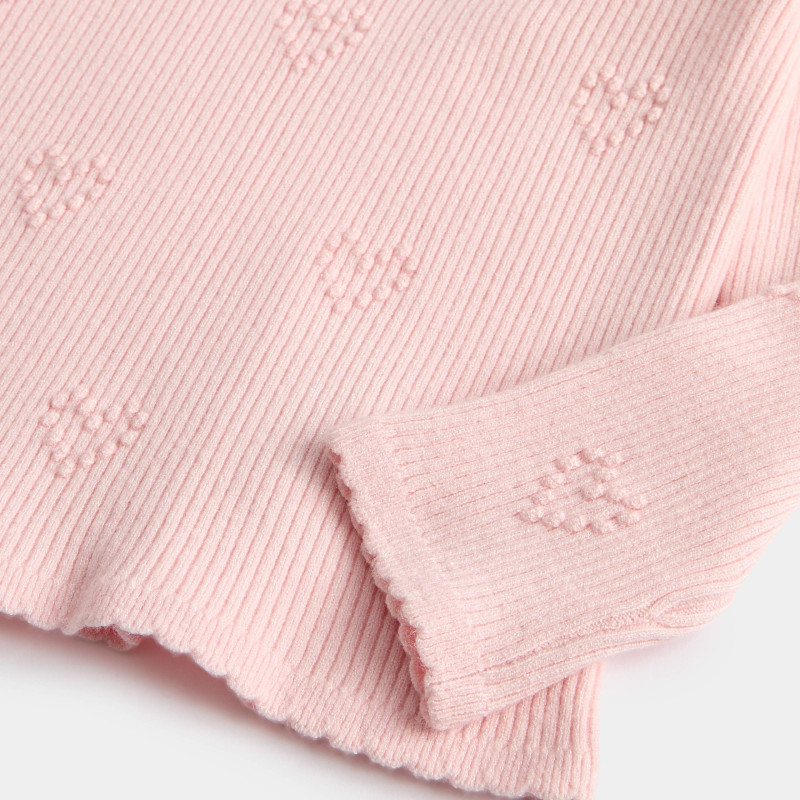 Heart Textured Knitted Top (2-10 Years)