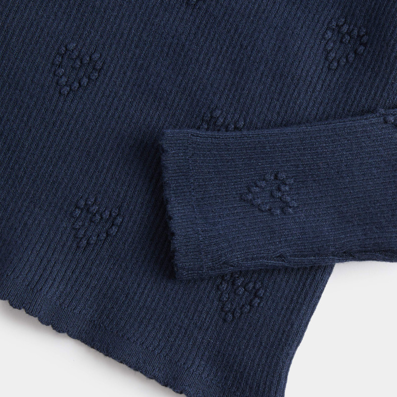 Heart Textured Knitted Top (2-10 Years)