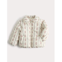 Floral Quilted Jacket (2-8 Yrs)