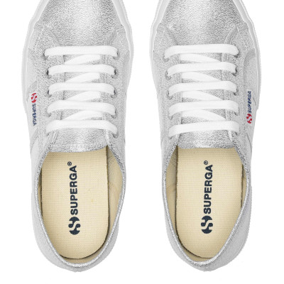 Canvas Lace Up Glitter Trainers