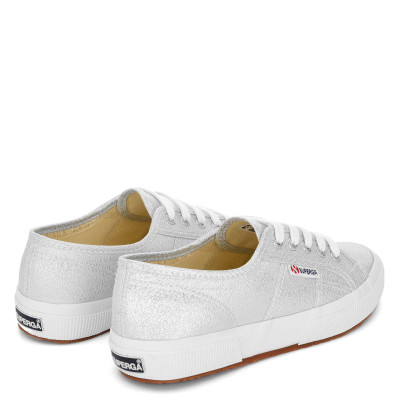 Canvas Lace Up Glitter Trainers