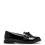 Patent Leather Bow Loafers 13 Small–2 Large