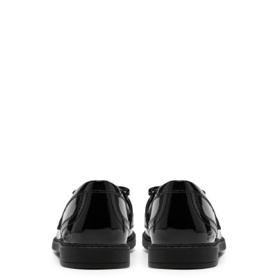 Patent Leather Bow Loafers 13 Small–2 Large