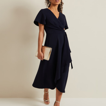 Midi Wrap Dress