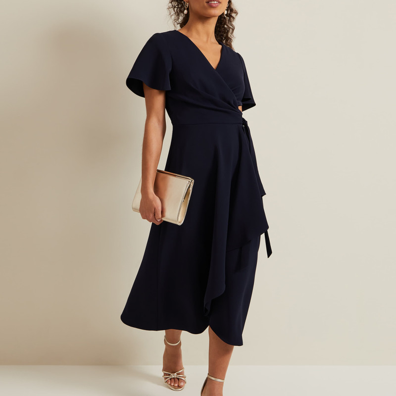 Midi Wrap Dress