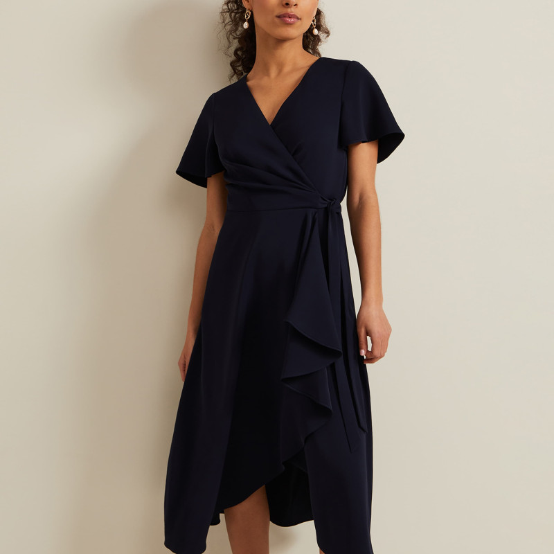 Midi Wrap Dress
