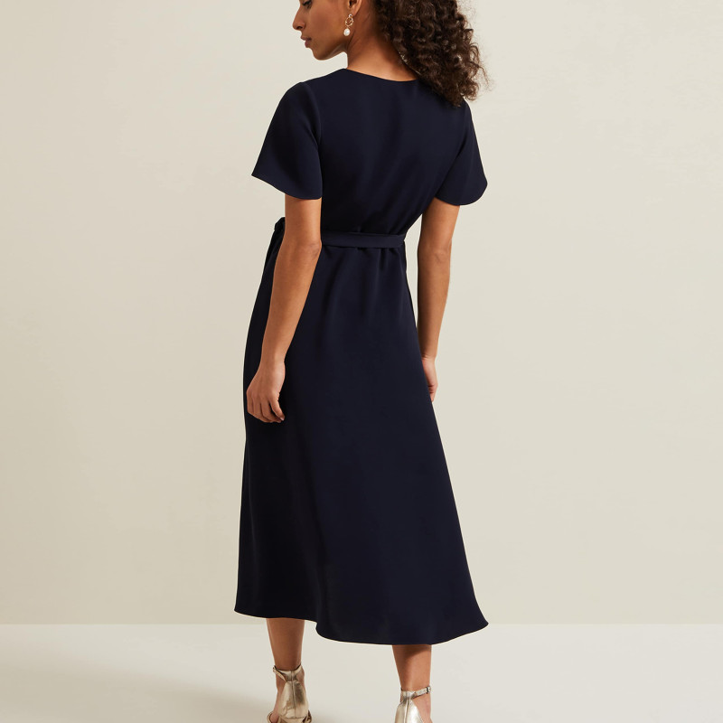 Midi Wrap Dress
