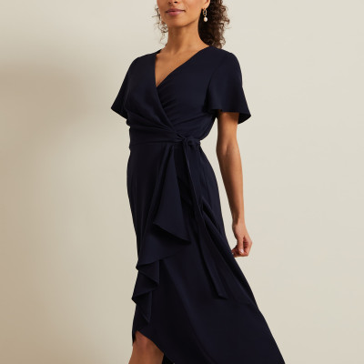 Midi Wrap Dress