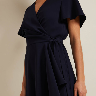 Midi Wrap Dress
